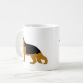 duitse herder koffiemok (Voorkant links)