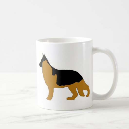 duitse herder koffiemok (Rechts)