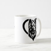 Duitse Herder Koffiemok (Voorkant rechts)