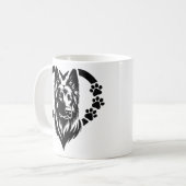 Duitse Herder Koffiemok (Voorkant links)