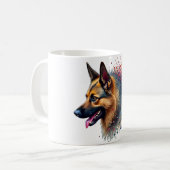 duitse herder koffiemok (Voorkant links)