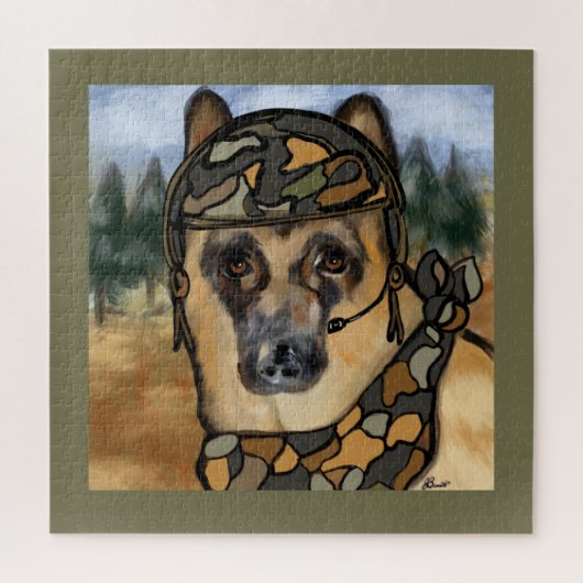 DUITSE HERDER      LEGPUZZEL (Verticaal)