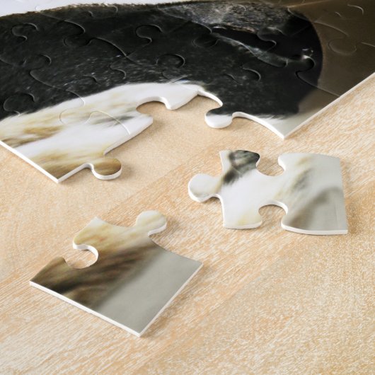 Duitse herder legpuzzel (Zijkant)