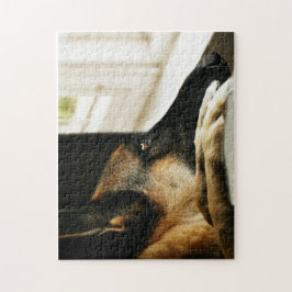 Duitse herder legpuzzel