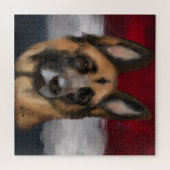 Duitse Herder Legpuzzel (Horizontaal)