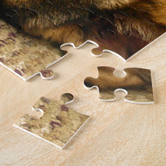 Duitse herder legpuzzel (Zijkant)