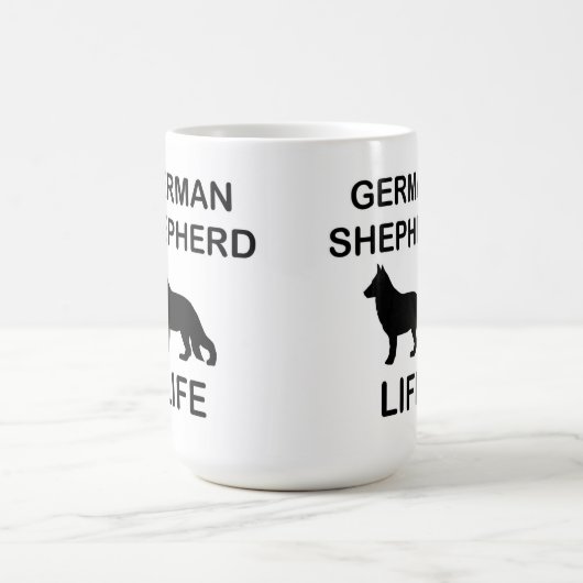 Duitse herder leven koffiemok (Center)