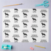 Duitse herder leven tissuepapier (Craft)