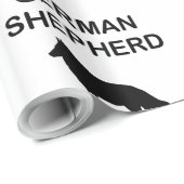 Duitse herder liefhebber cadeaupapier (Rol Hoek)
