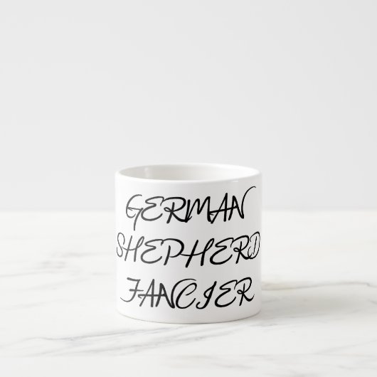 Duitse herder liefhebber.png espresso kop (Voorkant)