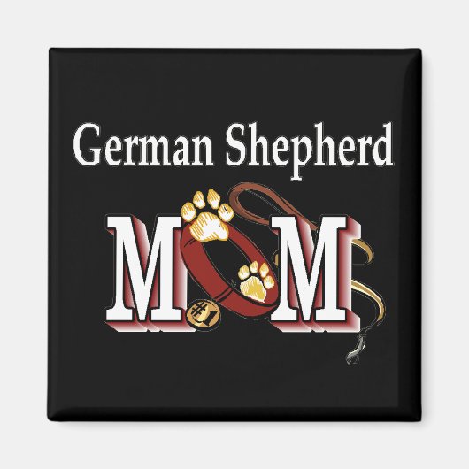 duitse herder mam magneet (Voorkant)