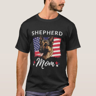 Duitse Herder Mama Hondenliefhebber voor Moeder Ei T-shirt