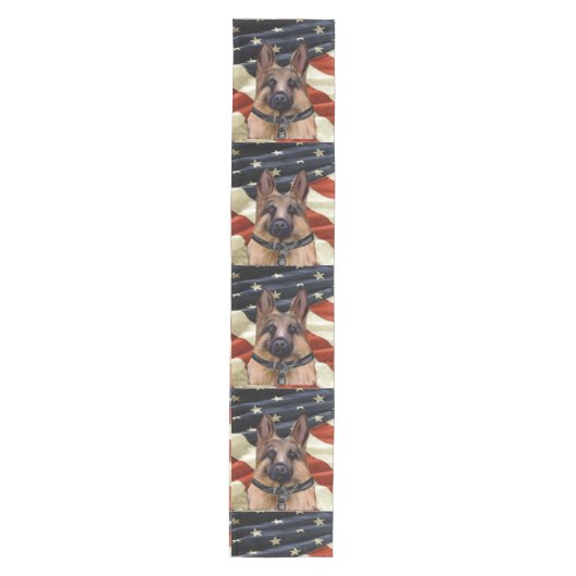 Duitse Herder Medium Tafelloper (Voorkant)