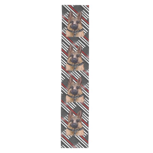 Duitse Herder Medium Tafelloper (Voorkant)