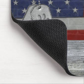 Duitse herder met Muismat van honden (Hoek)