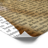 Duitse herder met roze halo poster (Hoek)