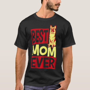 Duitse herder moeder ooit herder hond herdershond t-shirt