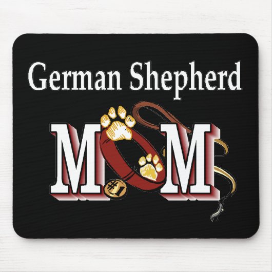 Duitse herder MOM Gifts Muismat (Voorkant)