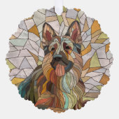 Duitse herder - Mozaïek kunst Ornament Kaart (Voorkant)