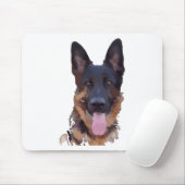 Duitse herder muismat (Met muis)