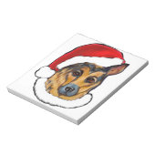 DUITSE HERDER NOTITIEBLOK (Linkerzijde)