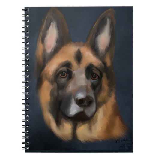 DUITSE HERDER NOTITIEBOEK (Voorkant)