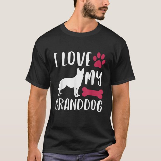 Duitse Herder Oma Opa Shirt Groothond T S (Voorkant)