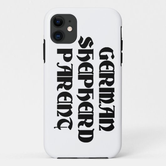Duitse herder ouder.png Case-Mate iPhone case (Achterkant)