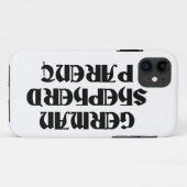 Duitse herder ouder.png Case-Mate iPhone case (Achterkant (horizontaal))