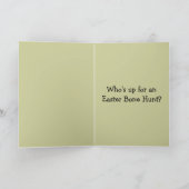 Duitse Herder - Paasbotjacht, iemand? Feestdagen Kaart (Binnen)