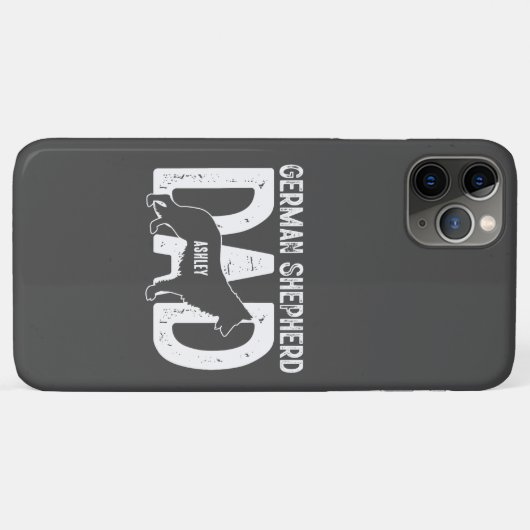 Duitse herder papa hond papa gift Case-Mate iPhone case (Achterkant (horizontaal))