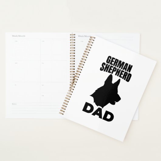 Duitse Herder Papa Planner (Display)