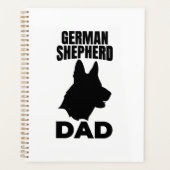 Duitse Herder Papa Planner (Voorkant)