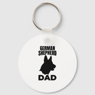 Duitse Herder Papa Sleutelhanger