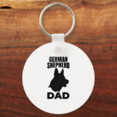 Duitse Herder Papa Sleutelhanger (Voorkant)