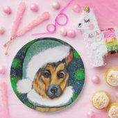 DUITSE HERDER   PAPIEREN BORDJE (Feest)