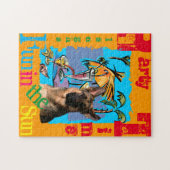 Duitse Herder PartyTime Legpuzzel (Horizontaal)