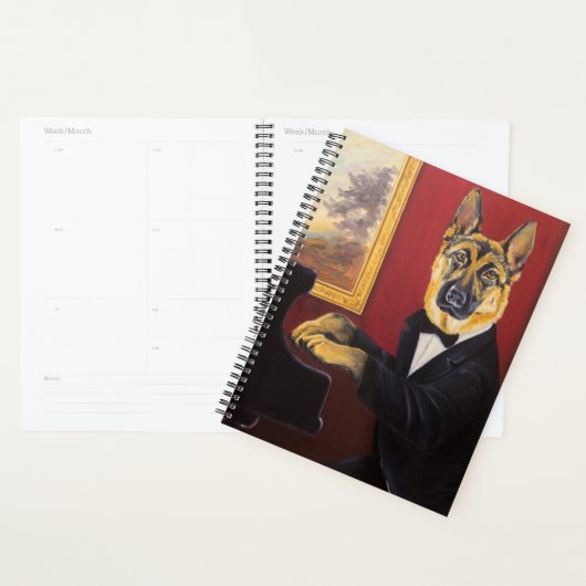 Duitse herder | Piano Waltz Planner (Display)