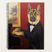 Duitse herder | Piano Waltz Planner (Voorkant)