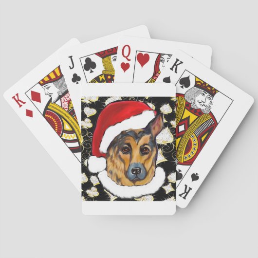 DUITSE HERDER POKERKAARTEN (Achterkant)