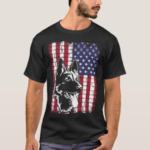  Duitse Herder Politieagent Dog USA Ame T-shirt