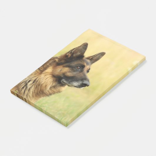 Duitse herder post-it® notes (Schuin)