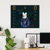 Duitse Herder    Poster (Thuiskantoor)