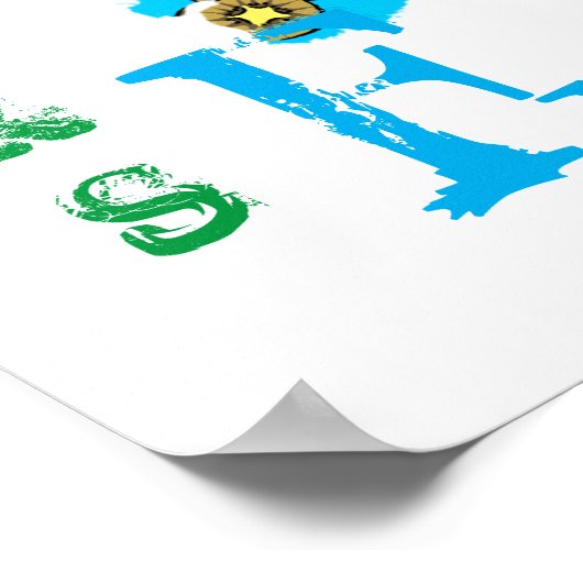 Duitse Herder Poster (Hoek)
