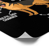 Duitse Herder Poster (Hoek)