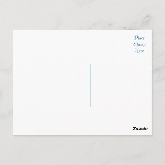 Duitse Herder Puppy Dog Blank Post Kaart (Achterkant)