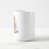 Duitse herder puppy gepersonaliseerd koffiemok (Center)