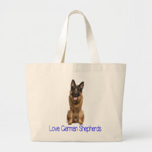 Duitse Herder Puppy Hond Canvas Tassen