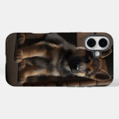 Duitse Herder Puppy Telefoonhoes Case-Mate iPhone Case (Achterkant (horizontaal))