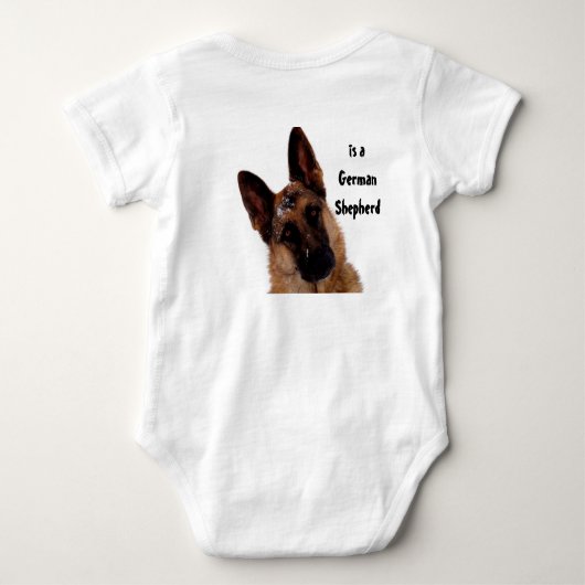 Duitse herder romper (Achterkant)